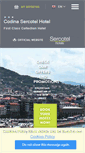 Mobile Screenshot of en.hotelcodinasansebastian.com